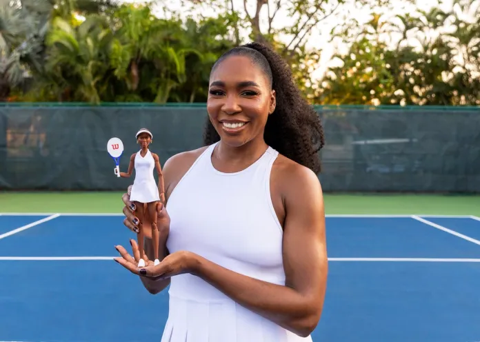 Barbie rinde homenaje a mujeres deportistas, entre ellas Venus Williams